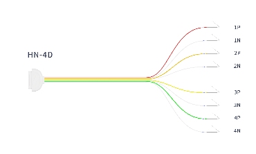 Электроды игольчатые изогнутые HN-4D